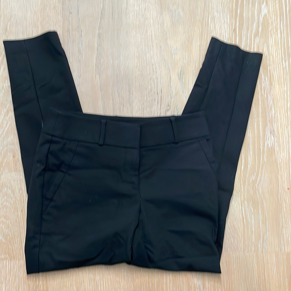 Loft black skinny cut dress pants; Marissa skinny